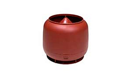 Вентиляционный колпак Vilpe красный, 160 мм